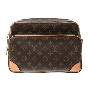 Louis Vuitton Monogram Nile Brown Canvas Shoulder Bag